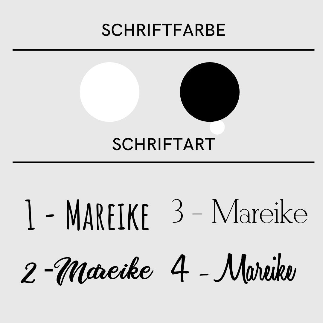 Weihnachtsdeko Besteckhalter Filz Name